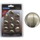 10PK 1-1/4 SN KNOB