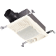 100CFM LGHT/HTR BATH FAN