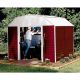 RH108 10X8 RED BARN METAL SHED