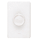 WHT/IV PUSH ON 3W DIMMER