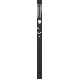 245976-111 66-120 1IN BLK CAPPA ROD