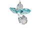Crystal Guardian Angel Blue Zircon CGBZ