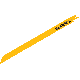 Recip Blade 12in 14TPI 5pk Metal DeWalt DW4838