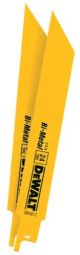 Recip Blade 6in 24TPI 2pk Metal DeWalt DW4813-2