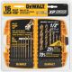 Drill Bit Set HSS 16pc 1/16in - 1/2in DeWalt DW1956