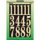 3In Adhesive Number Set 26Pcs