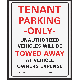 15X19 TENANT PARKG SIGN