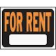 For Rent Plastic Sign 9x12