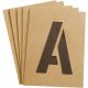 4IN NUMBER - LET STENCILS