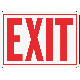 10X14 EXIT SIGN