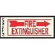 4X10 FIRE EXT RIGHT SIGN