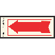 4X10 GLO-N-DR ARROW SIGN