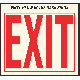  10X12 EXIT SIGN