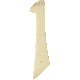  4IN SOLID BRASS # 1