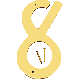 4IN SOLID BRASS NUMBER 8