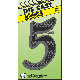4-1/2IN BLK ALUM # 5