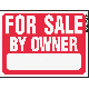 FOR SALE BY OWNER SIGN