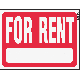 18X24 FOR RENT SIGN