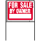 18X24 SALE/OWNER SIGN