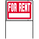 18X24 FOR RENT SIGN