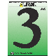 6IN BLK PLST NUMBER 3