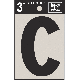 3IN BLK VINYL LETTER C