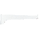 12IN WHITE BRACKET