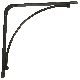 6IN BLK MANCHESTR BRACKET