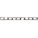 70074 3FT FIXTURE CHAIN