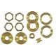 ASSORTED BRASS LOCKNUTS