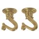BRASS SWAG HOOK