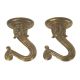 ANTIQUE BRASS SWAG HOOK