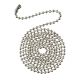 3FT NKL BEADED PULL CHAIN