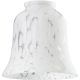 GLASS WHITE/CLEAR BELL