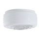 6IN WHITE GLASS DRUM
