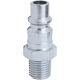 1/4 MALE 2/CD H STY PLUG