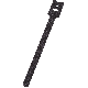8IN 5PC BLK CABLE TIE