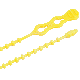 45-8BEADYW BEADED 8IN YW CABLE TIE