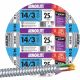 25FT 14/3 MC ALUM CABLE