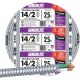 25FT 14/2 MC ALUM CABLE