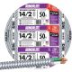 50FT 14/2 MC ALUM CABLE