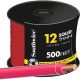 500FT 12SOL RED THHN WIRE
