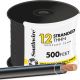 500FT 12STR BLK THHN WIRE