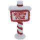 3D-NPOLE 14IN 3D NORTH POLE SIGN