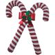 DCC-ST28 15IN R/W DBL CANDY CANE
