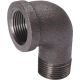 3/8IN 90D BLK STRT ELBOW