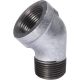 3/4IN 45D GALV STRT ELBOW