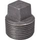 1/2IN BLACK PLUG