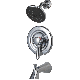 CHROME T/S FAUCET