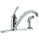 Delta Kitchen Faucet 1H W/Side Spray Chrome